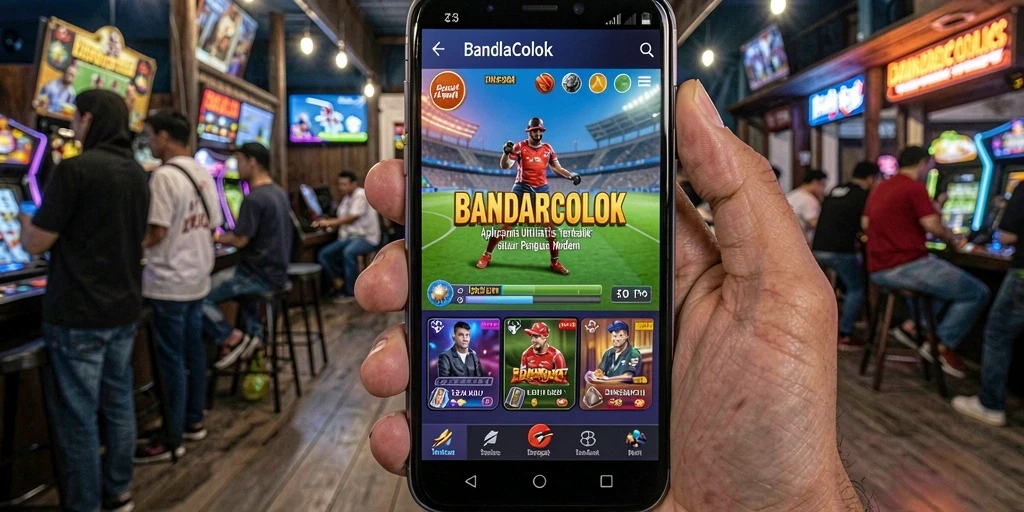 Tampilan antarmuka utama BANDARCOLOK dengan fitur pengingat yang praktis.