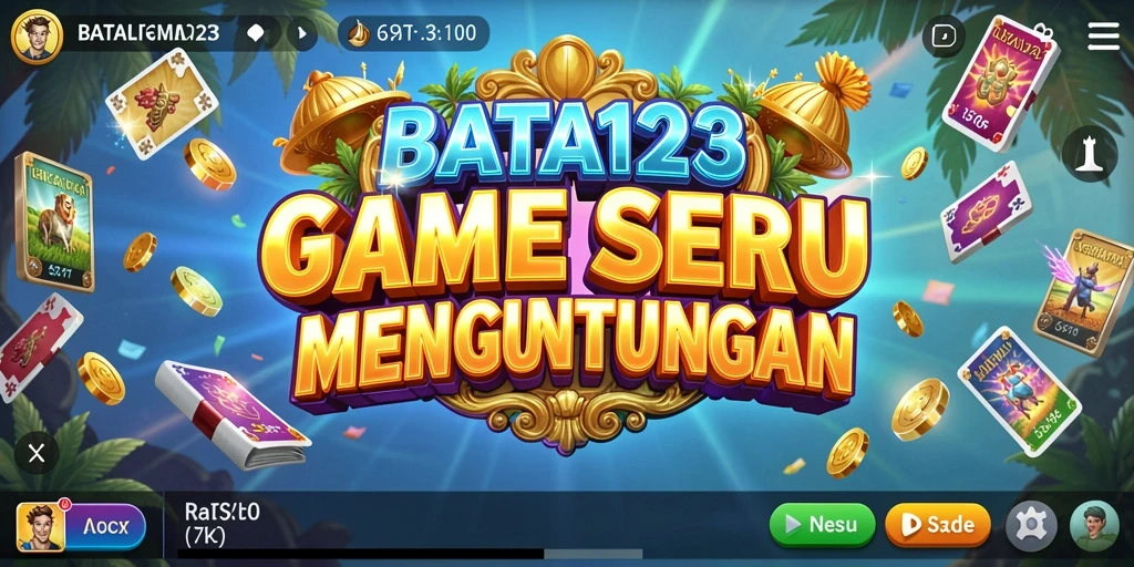 Screenshot utama BATA123 menampilkan antarmuka permainan Slot yang menarik.