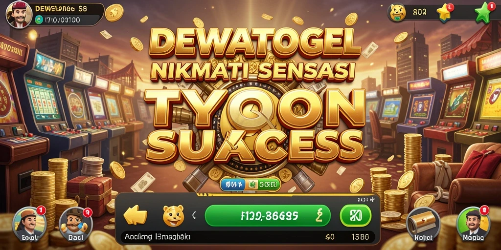 Skrinsut DEWATOGEL menampilkan pengalaman gameplay Tycoon yang menarik.