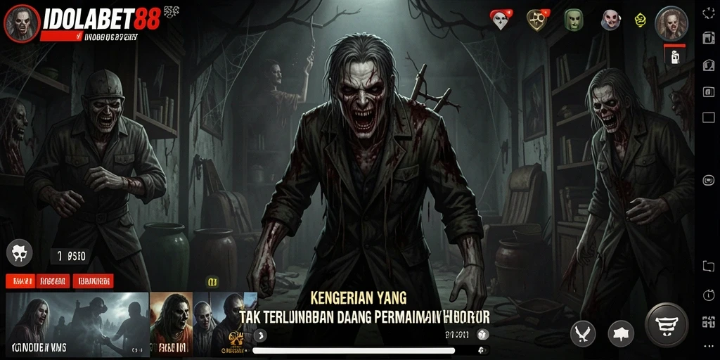 Tangkapan layar menunjukkan gameplay menegangkan di IDOLABET88.