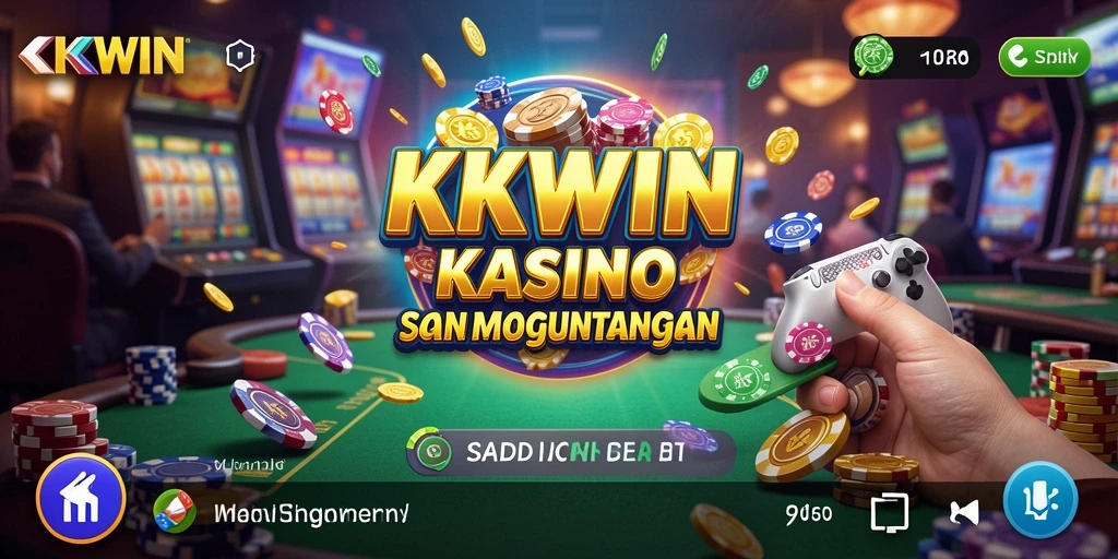 Tampilan gameplay KKWIN yang menawan dalam permainan Kasino.
