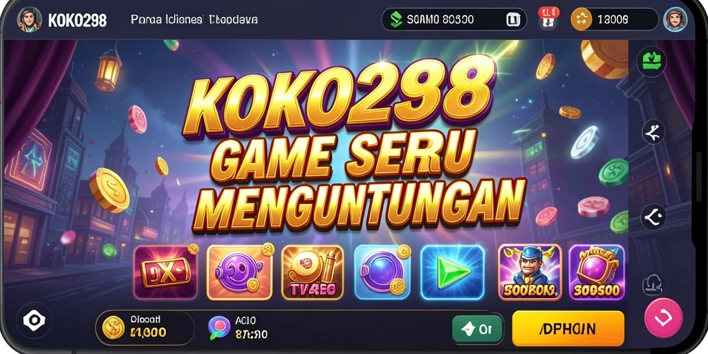 Gameplay seru dan grafis menarik dari KOKO288