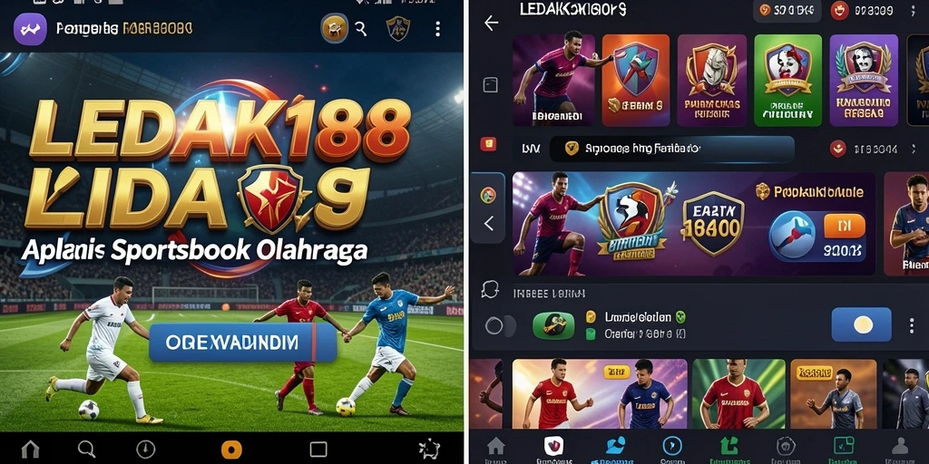 Tampilan gameplay Sportsbook yang menarik di LEDAK188.