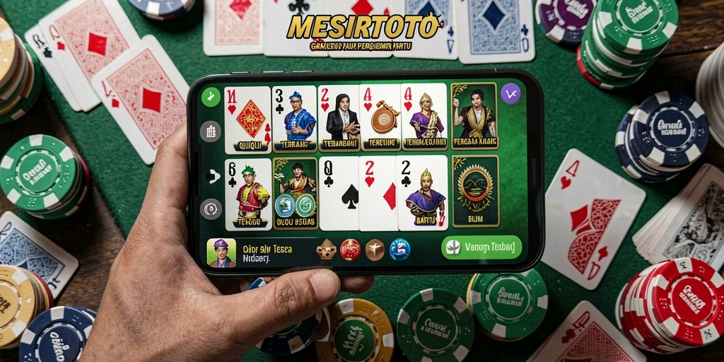 Gameplay QiuQiu yang seru dan kompetitif di MESIRTOTO.