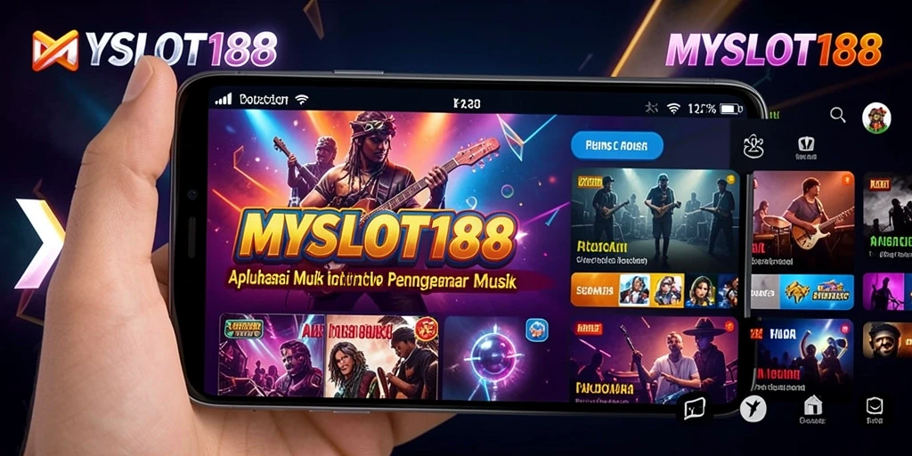 Screenshot utama gameplay MYSLOT188 yang menunjukkan antarmuka aplikasi.