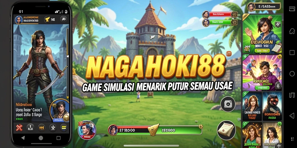 Screenshot NAGAHOKI88 menampilkan gameplay simulasi yang menarik.