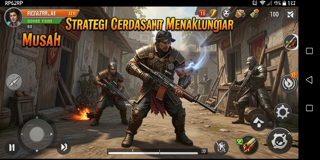 Tampilan gameplay RP62RP yang seru dan menegangkan.