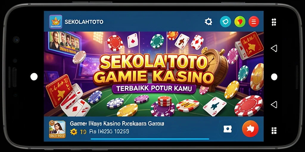 Screenshot gameplay yang menampilkan keseruan permainan kasino.