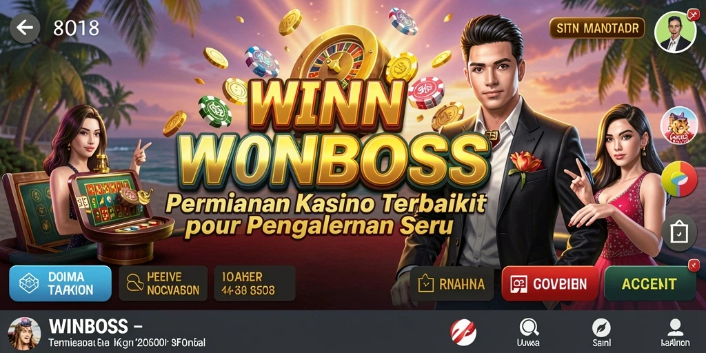 Gameplay menarik di WINBOSS dengan visual menakjubkan.