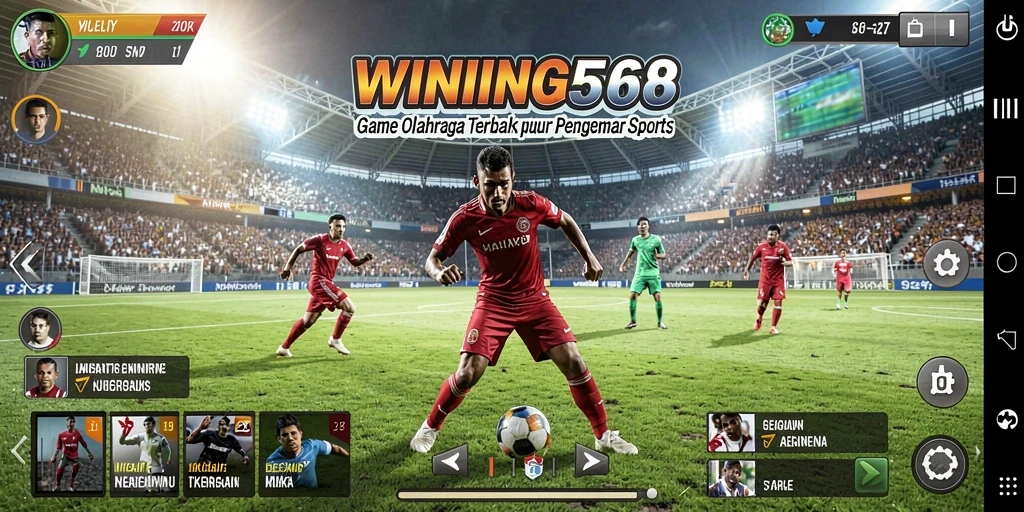 Tampilan menarik dari gameplay <strong>WINNING568</strong> dalam pertandingan olahraga.